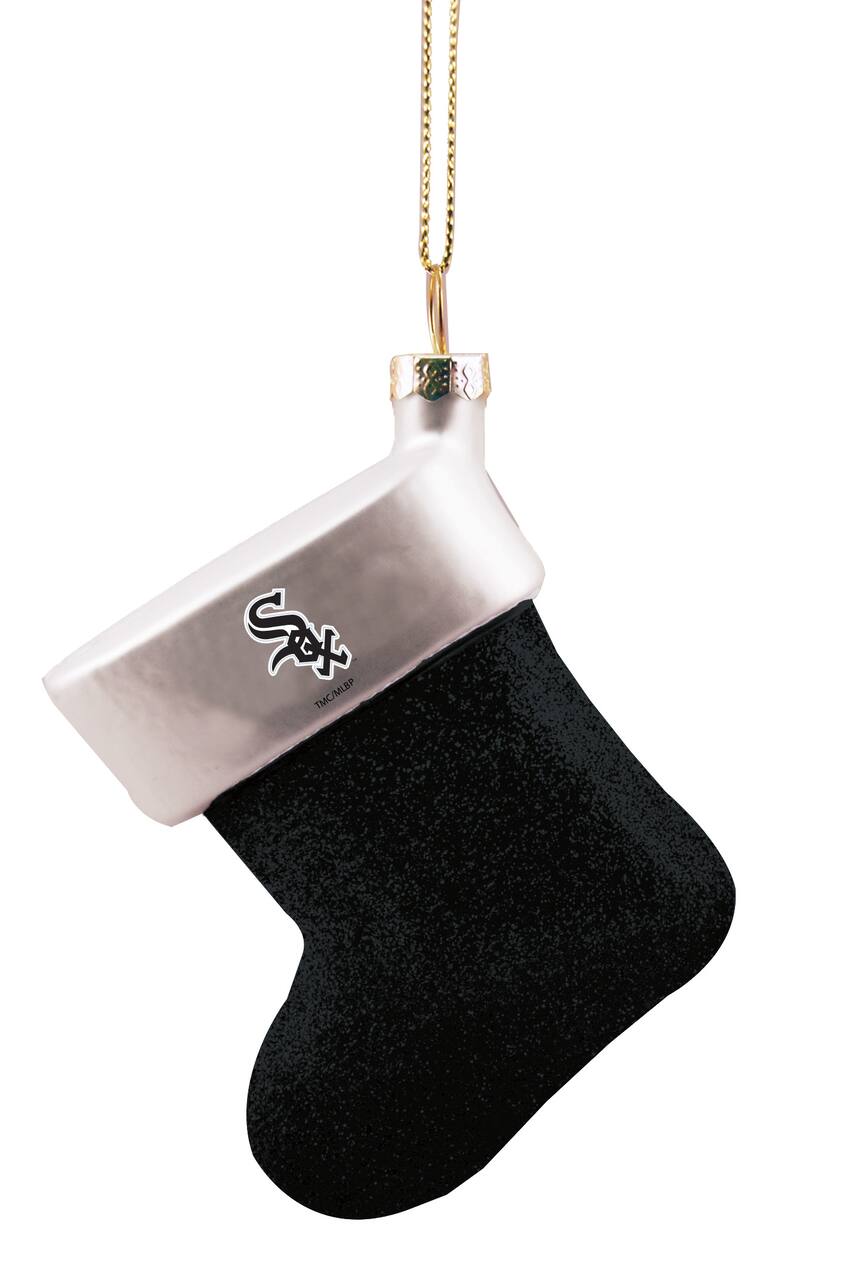 The Memory Company MLB Blown Glass Stocking Ornament